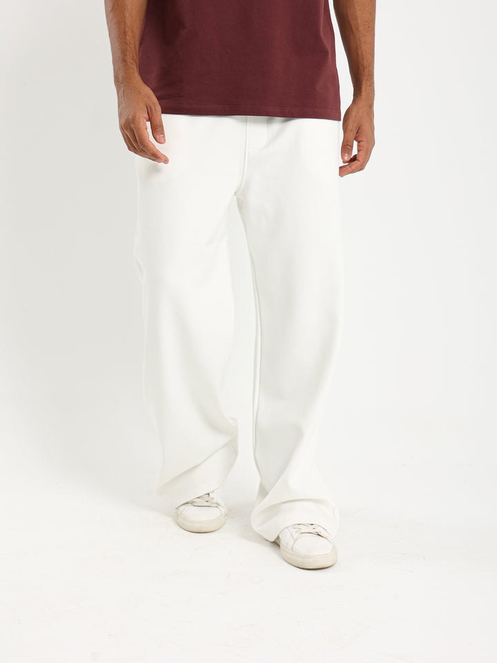 Loose Brushed Melton Jogger