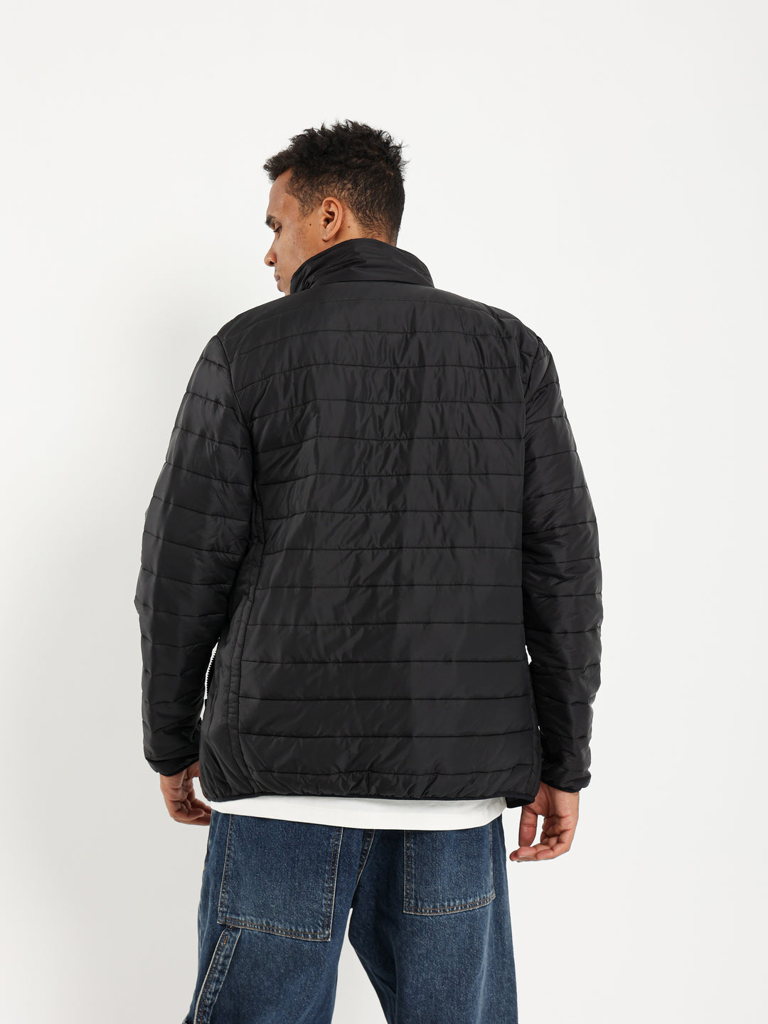 Stand-Up Collar Puffer Jacket