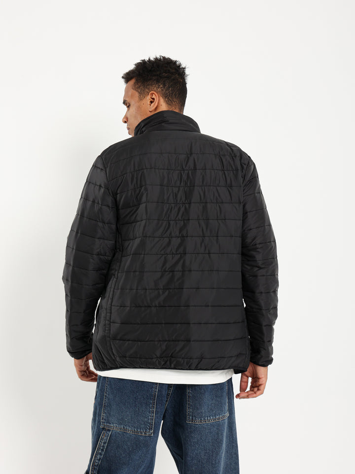 Stand-Up Collar Puffer Jacket