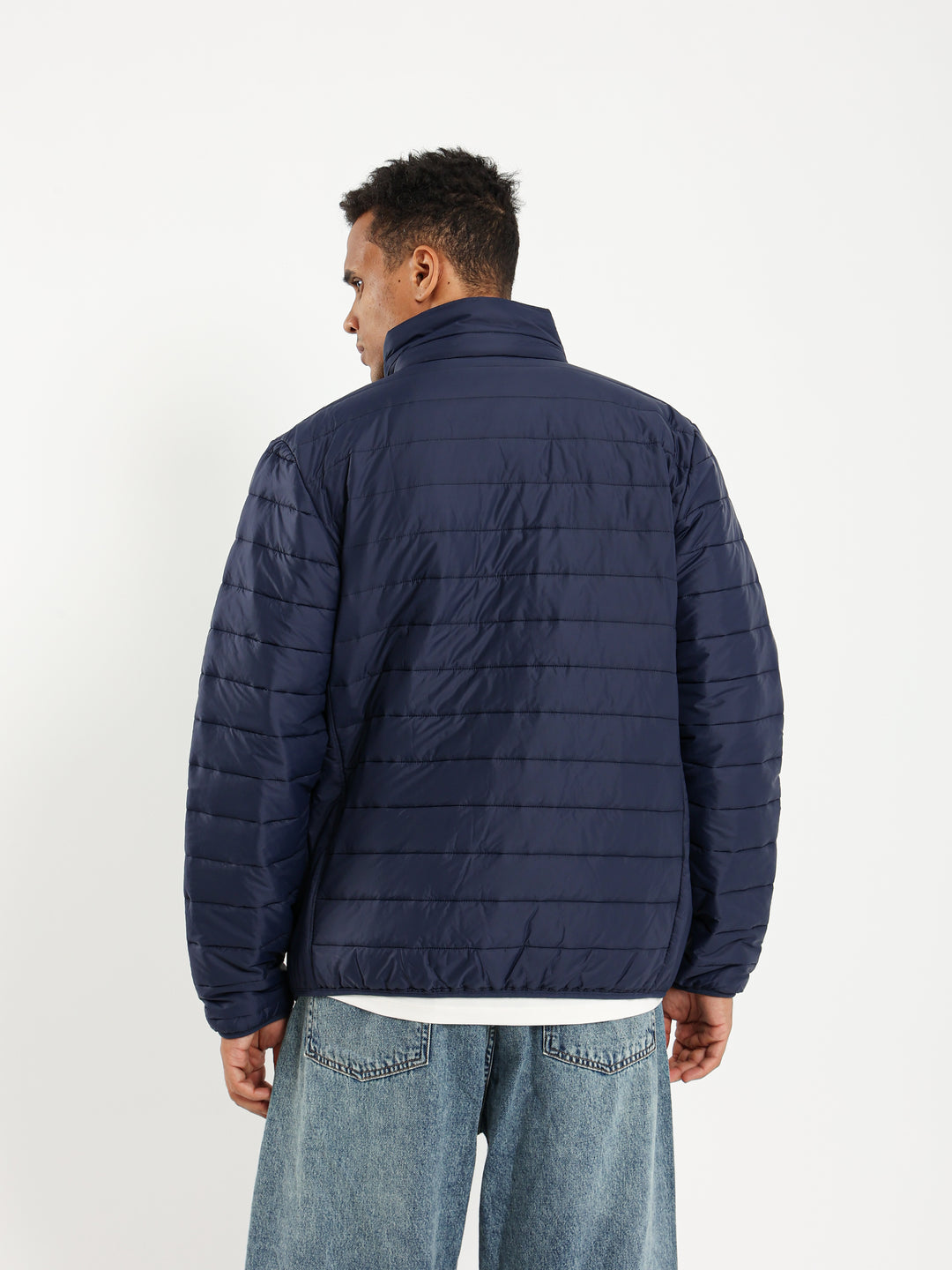 Stand-Up Collar Puffer Jacket