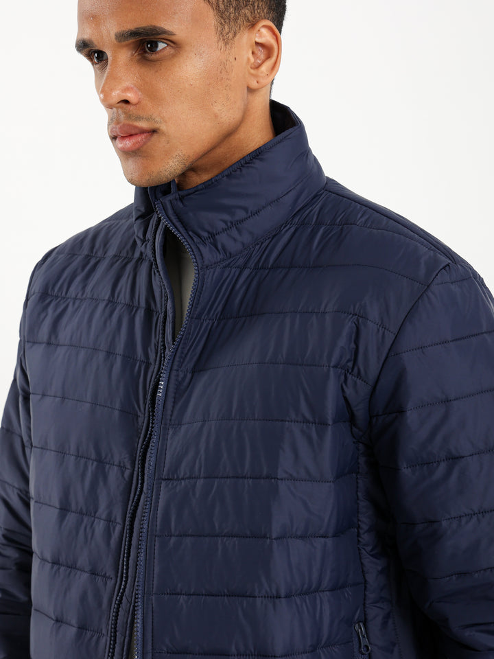 Stand-Up Collar Puffer Jacket