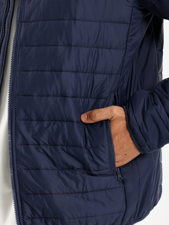 Stand-Up Collar Puffer Jacket