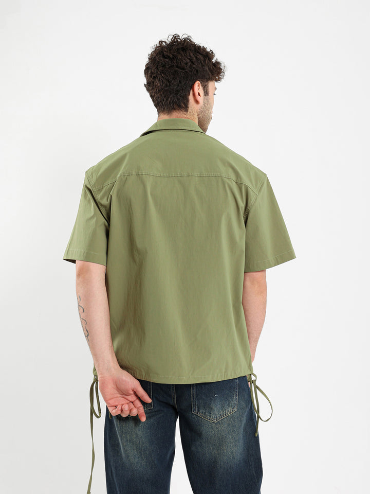 Oversized Shirt With Two Pockets