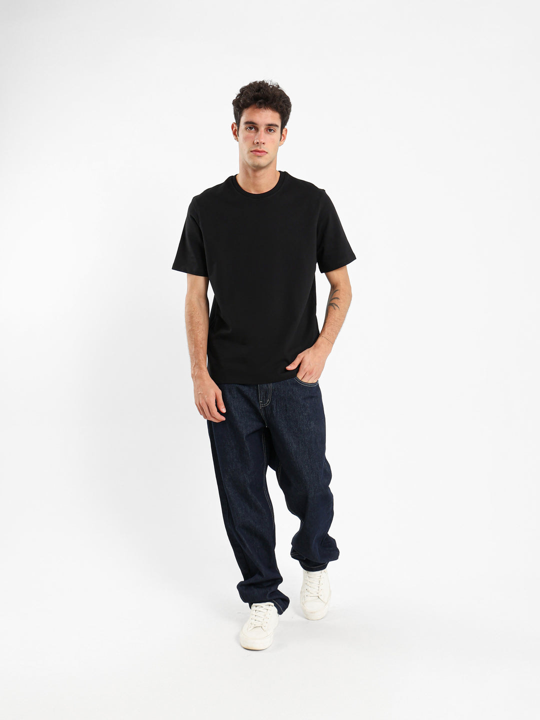 Relaxed Fit Round Neck T-Shirt