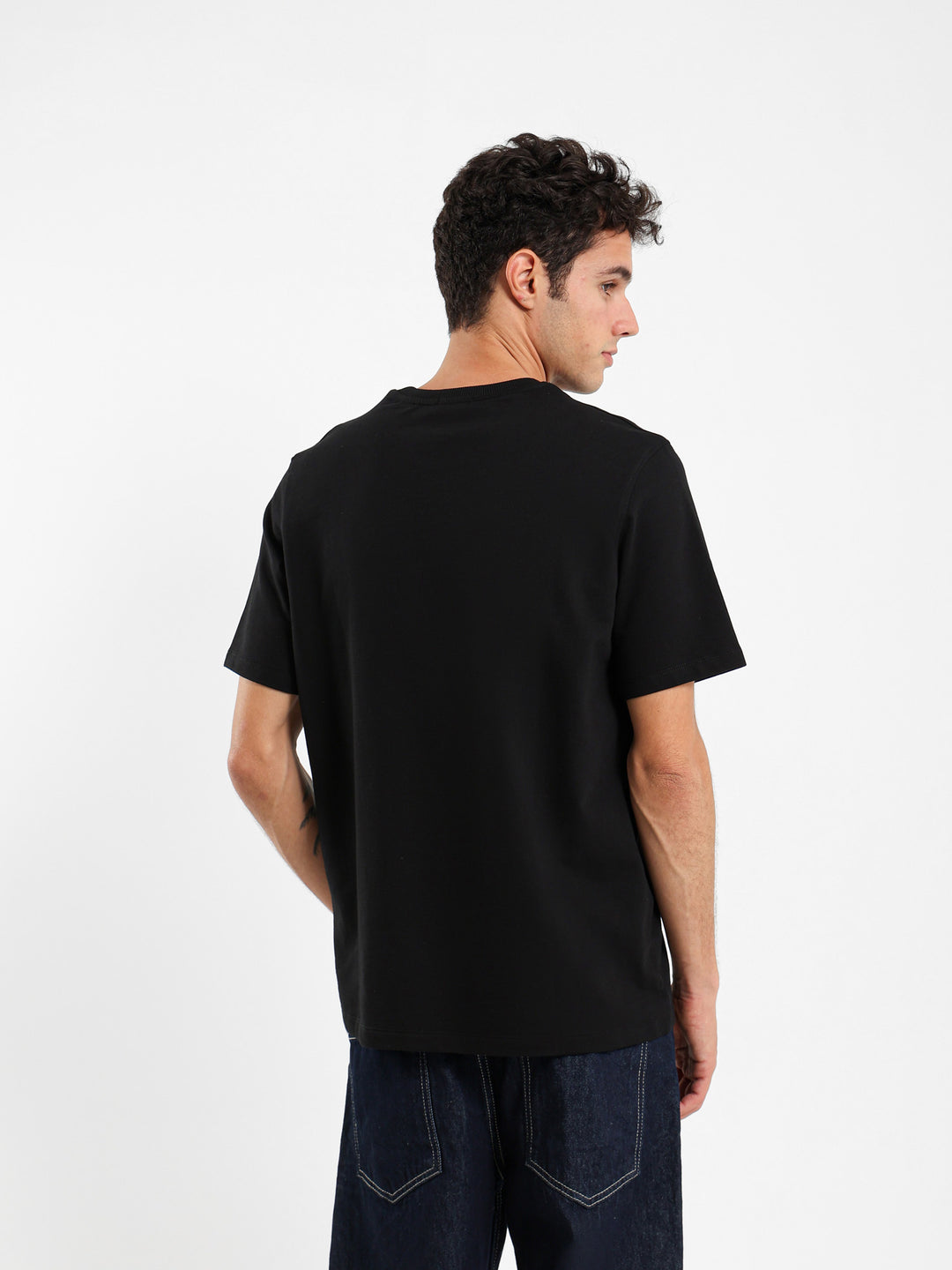 Relaxed Fit Round Neck T-Shirt