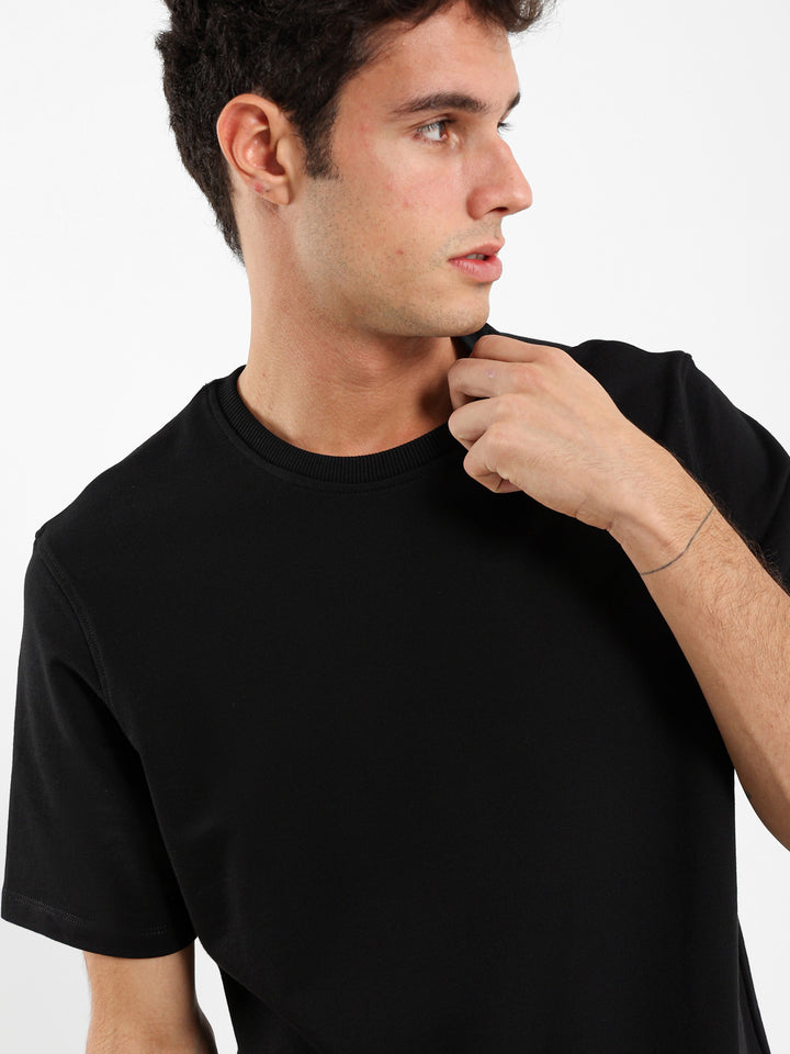 Relaxed Fit Round Neck T-Shirt