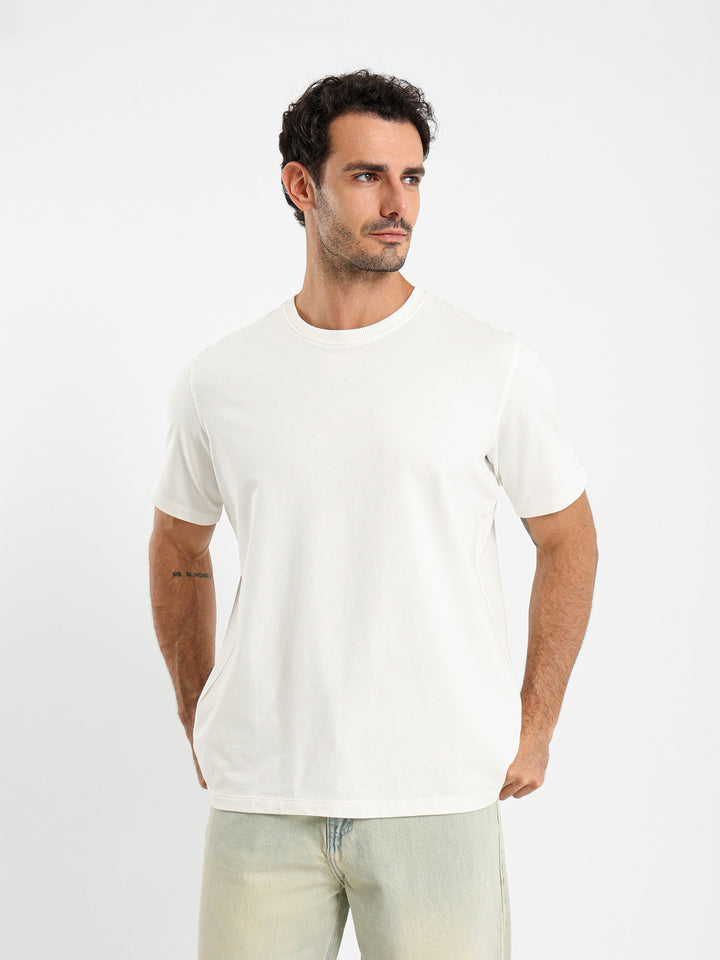 Relaxed Fit Round Neck T-Shirt