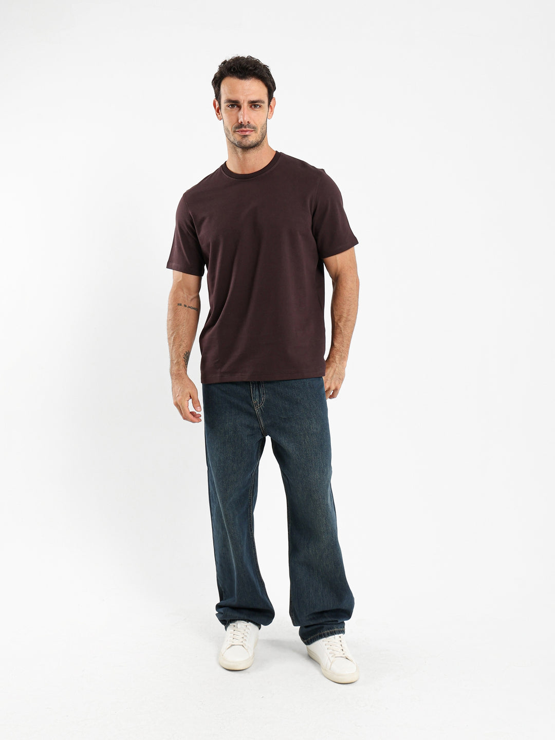 Relaxed Fit Round Neck T-Shirt