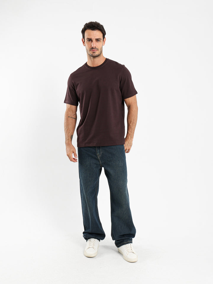 Relaxed Fit Round Neck T-Shirt