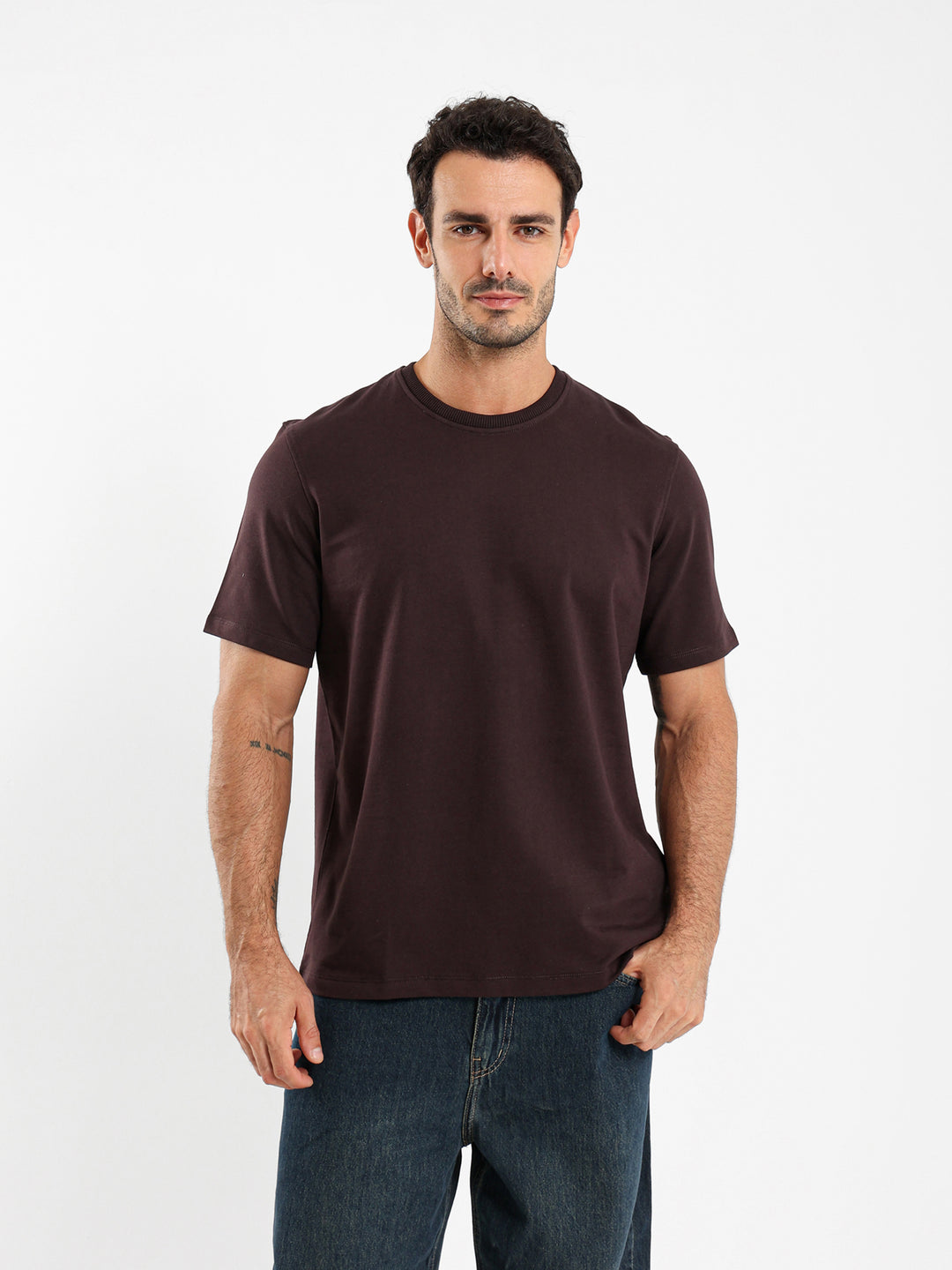 Relaxed Fit Round Neck T-Shirt