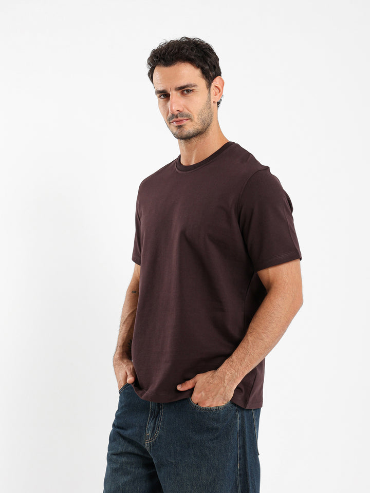 Relaxed Fit Round Neck T-Shirt