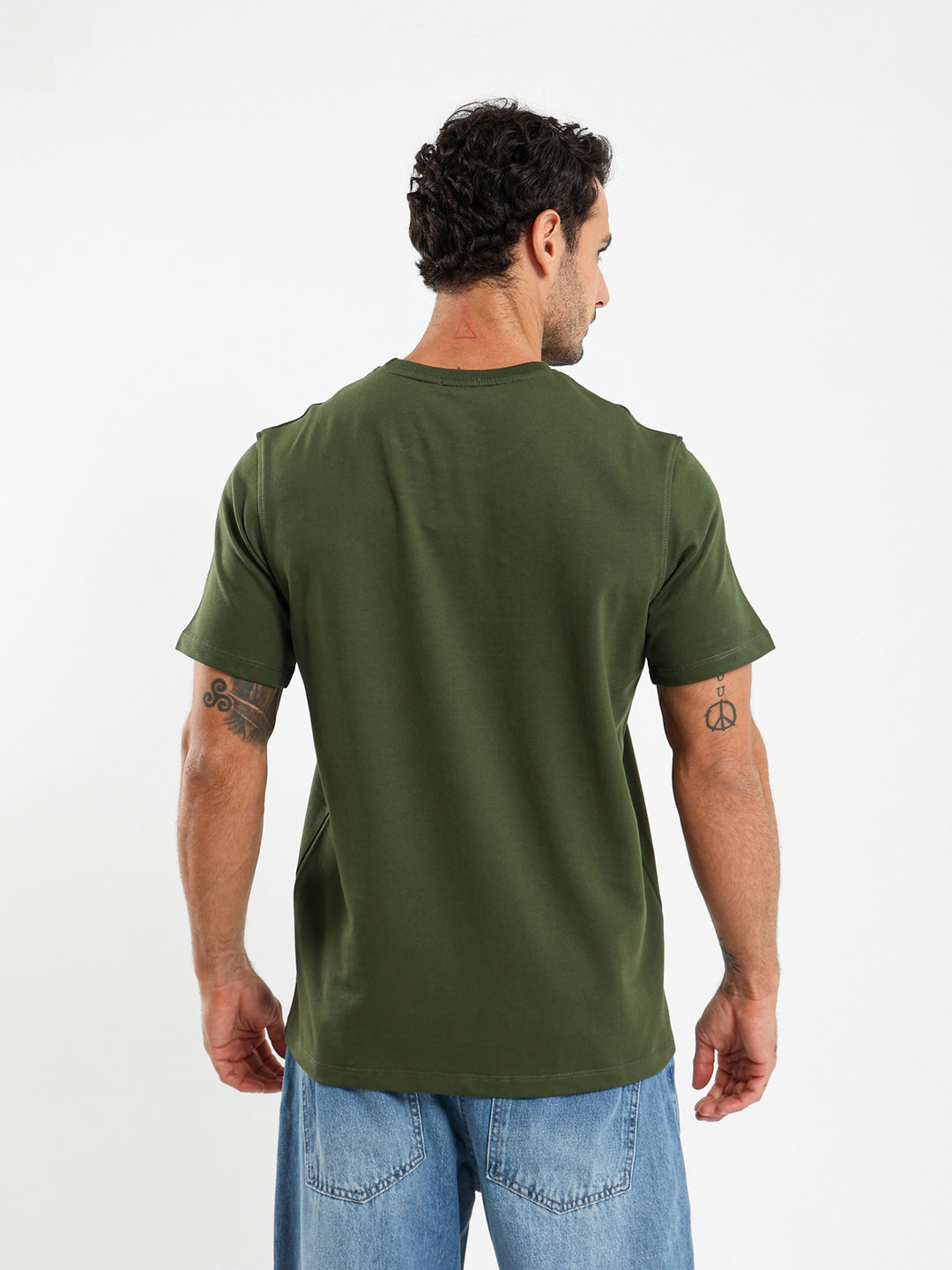 Relaxed Fit Round Neck T-Shirt