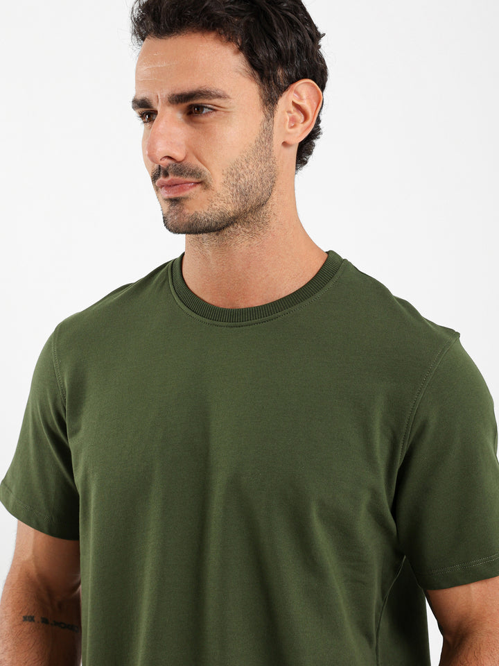 Relaxed Fit Round Neck T-Shirt