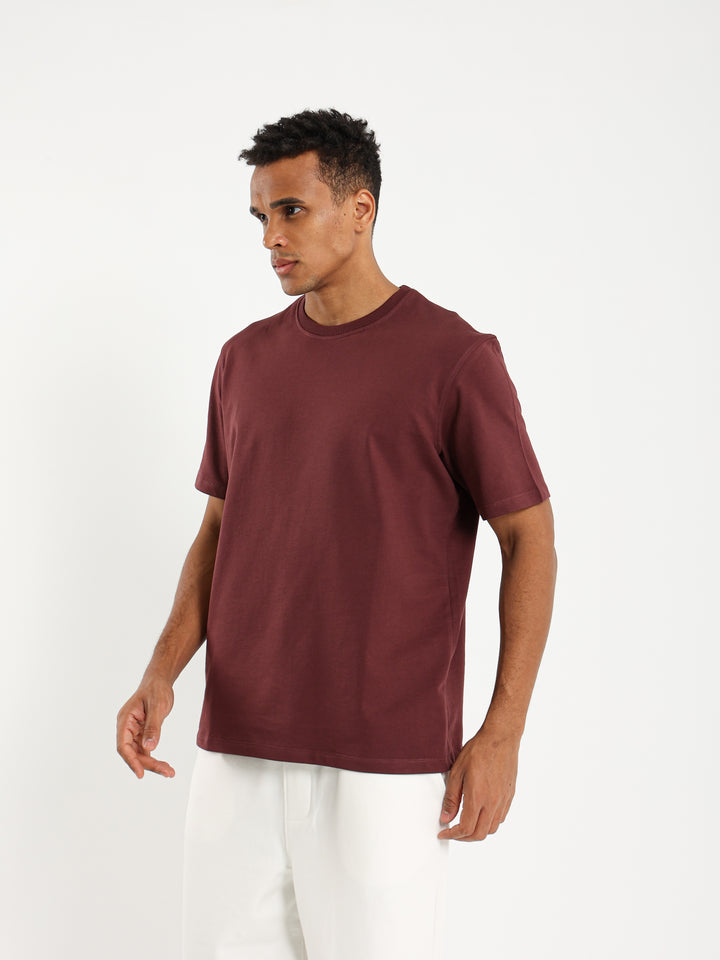 Relaxed Fit Round Neck T-Shirt