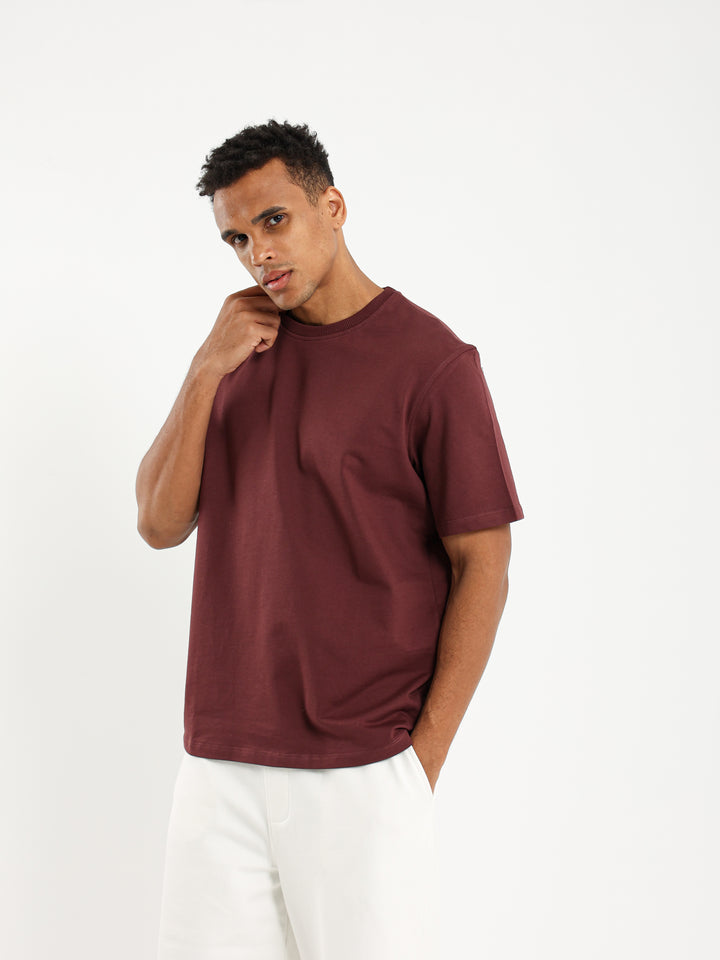 Relaxed Fit Round Neck T-Shirt