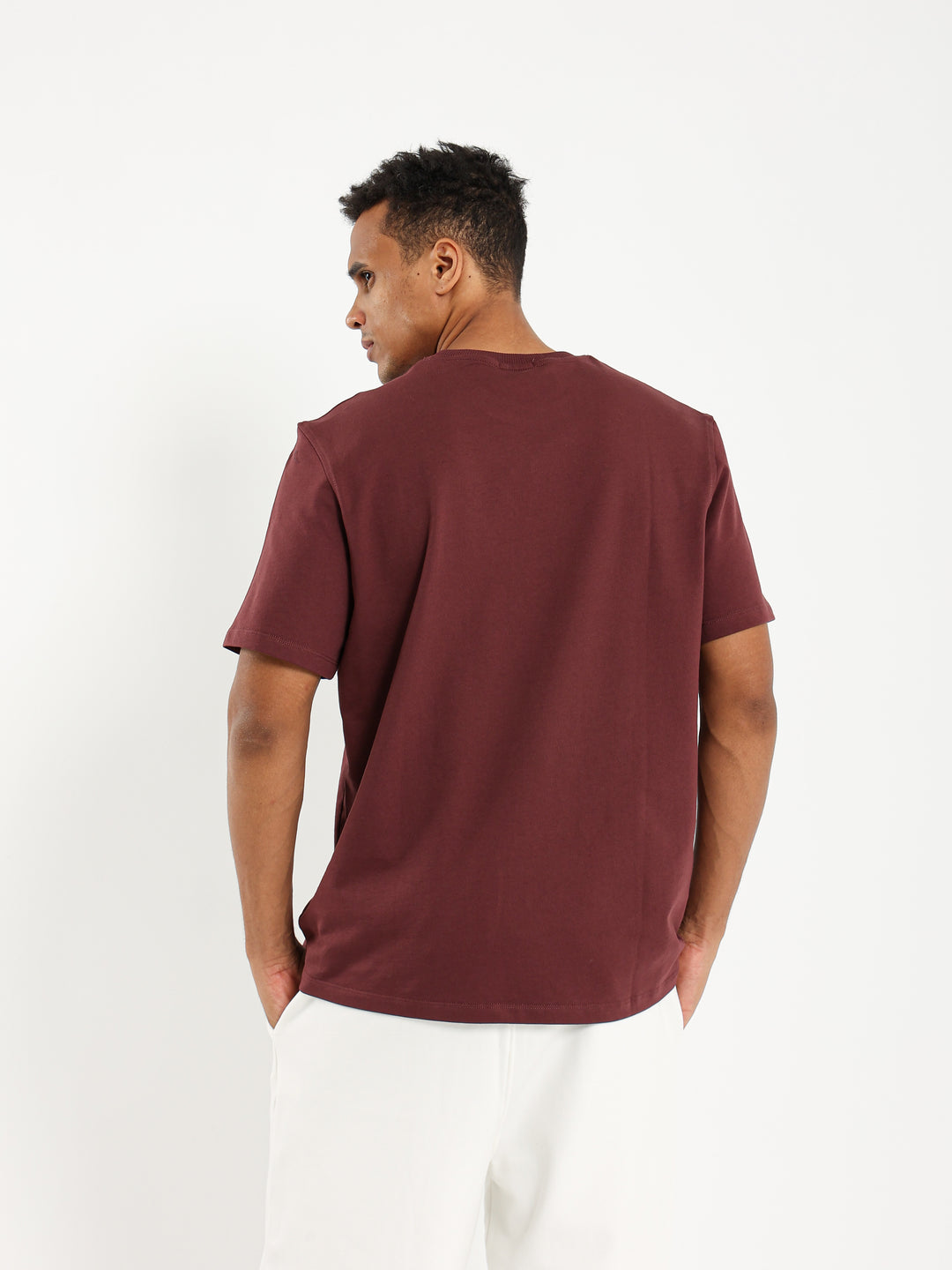 Relaxed Fit Round Neck T-Shirt