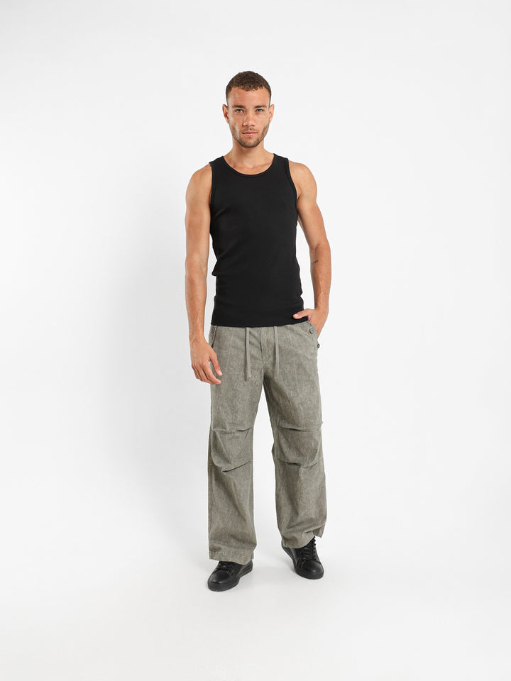 Washed Cargo Pants