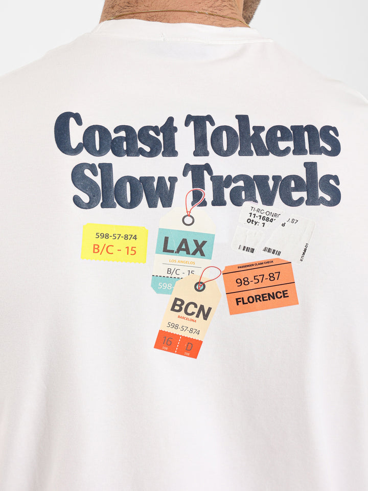 Coast Token Print T-Shirt