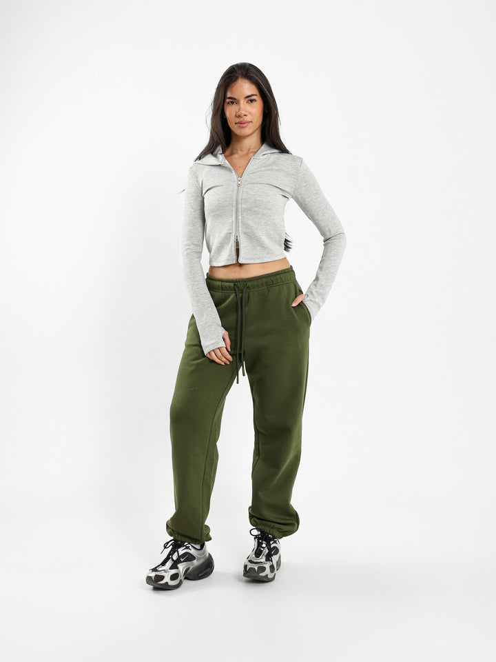 Basic Sweatpants With Cuffs