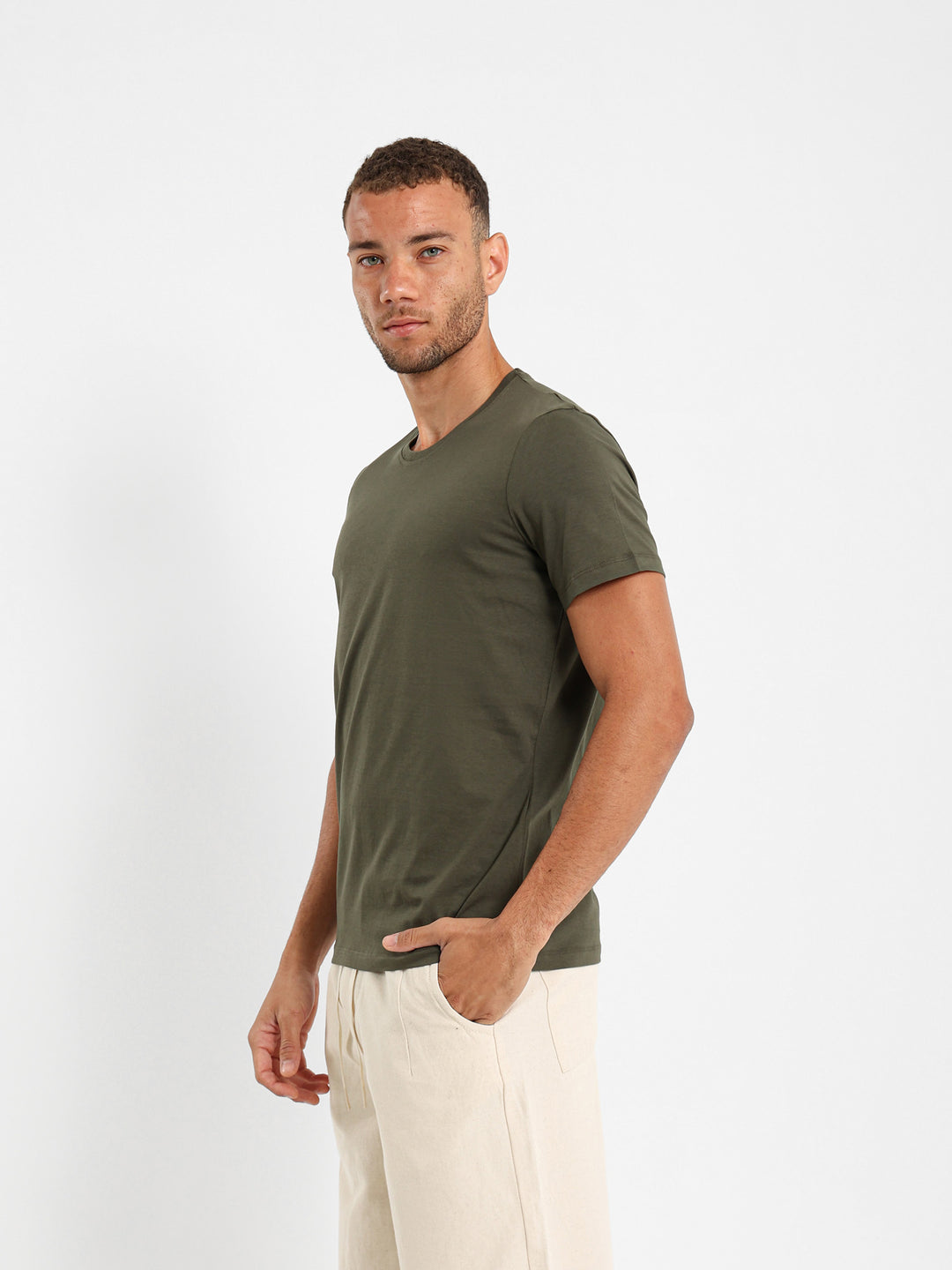 Regular Fit Round Neck T-Shirt