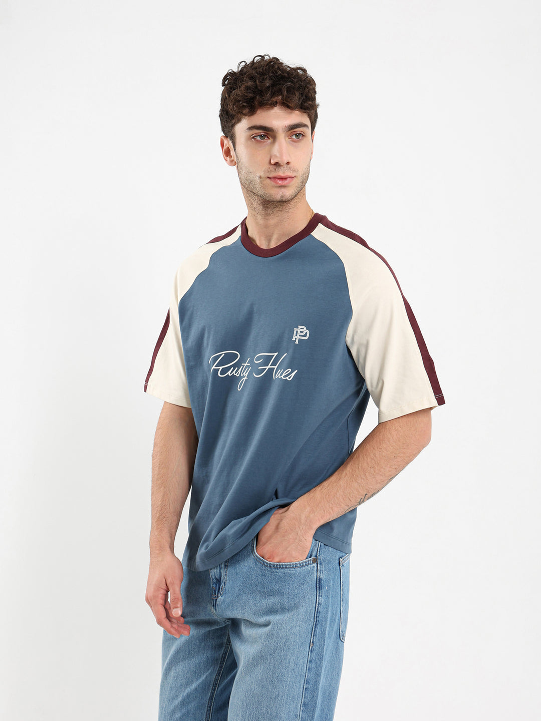 Rusty Hues Print T-Shirt