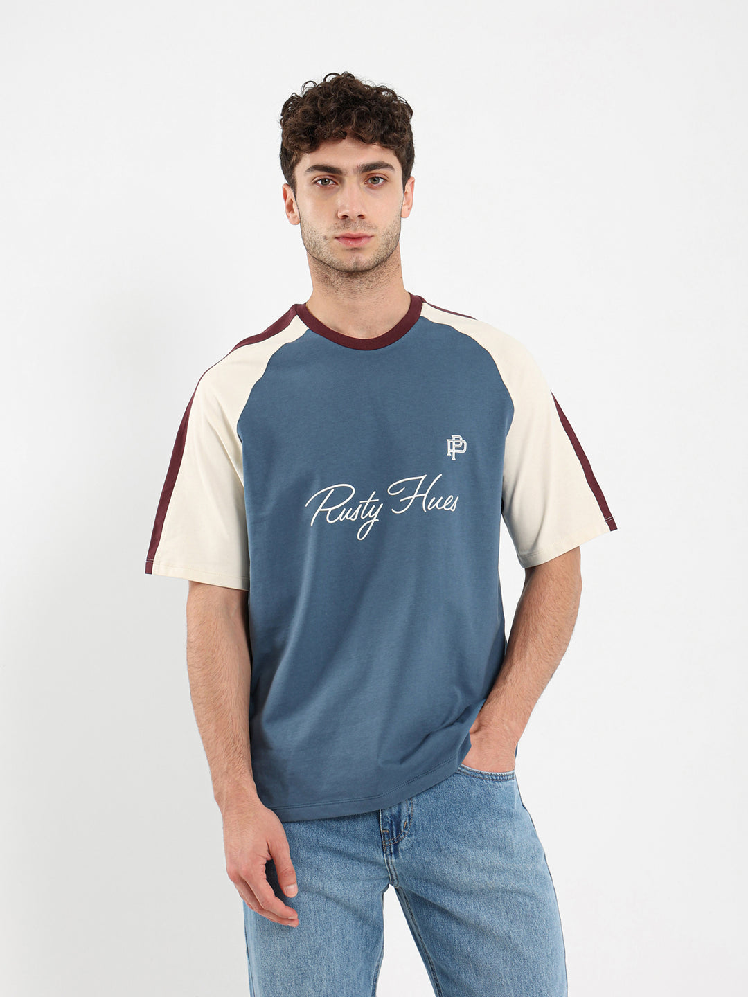 Rusty Hues Print T-Shirt