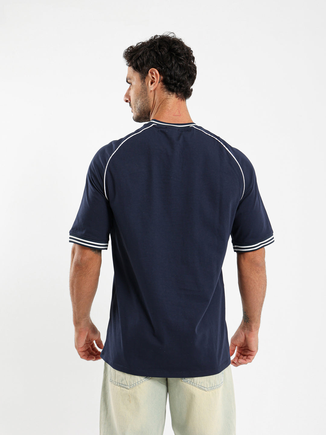 Office Crew Print T-Shirt
