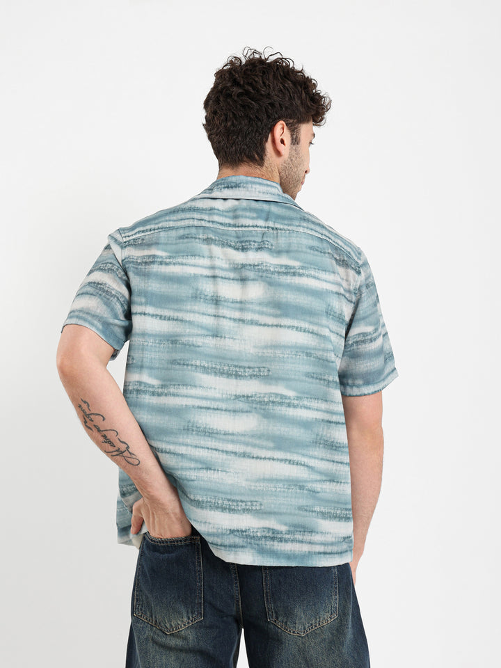 All Over Printed Half Sleeve Shirt