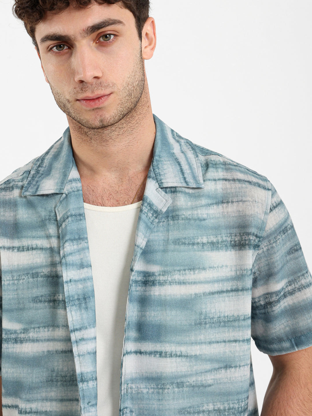 All Over Printed Half Sleeve Shirt