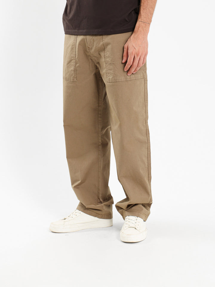 Relaxed Fit Chino Pants With Front Pockets