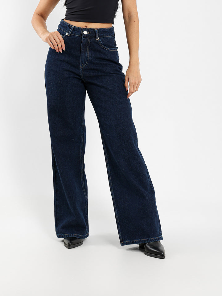 High Waist Wide Leg Jeans
