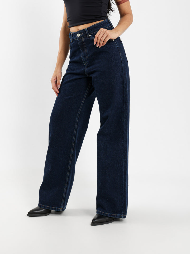 High Waist Wide Leg Jeans