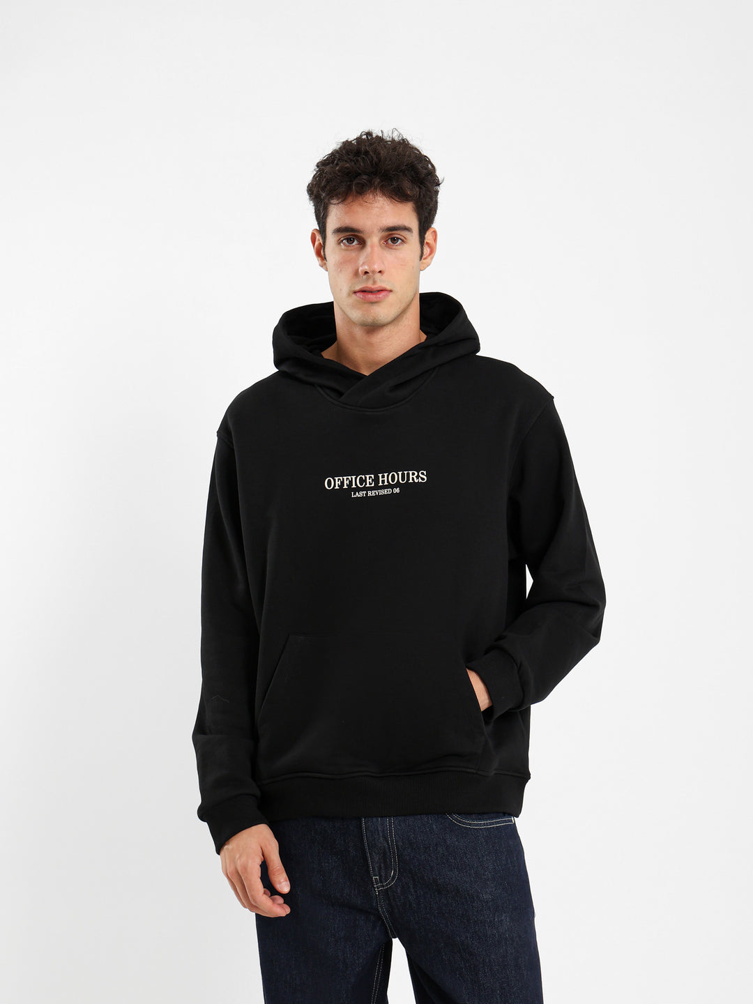 Cross Neck Hoodie