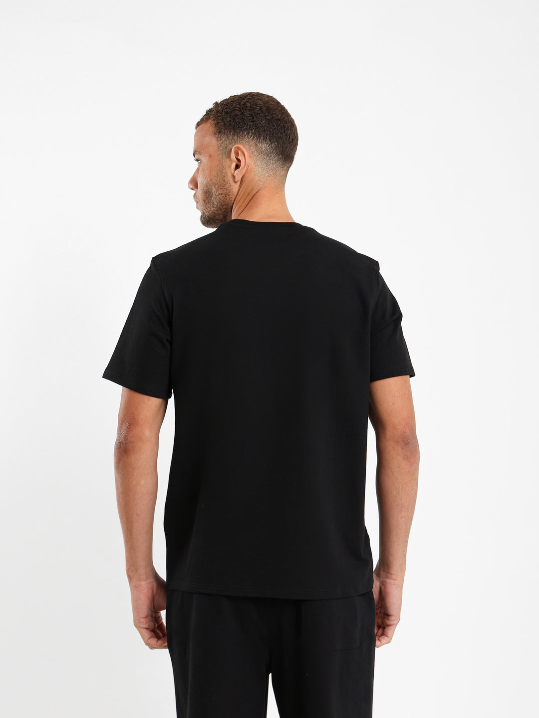 Relaxed Printed Text T-Shirt