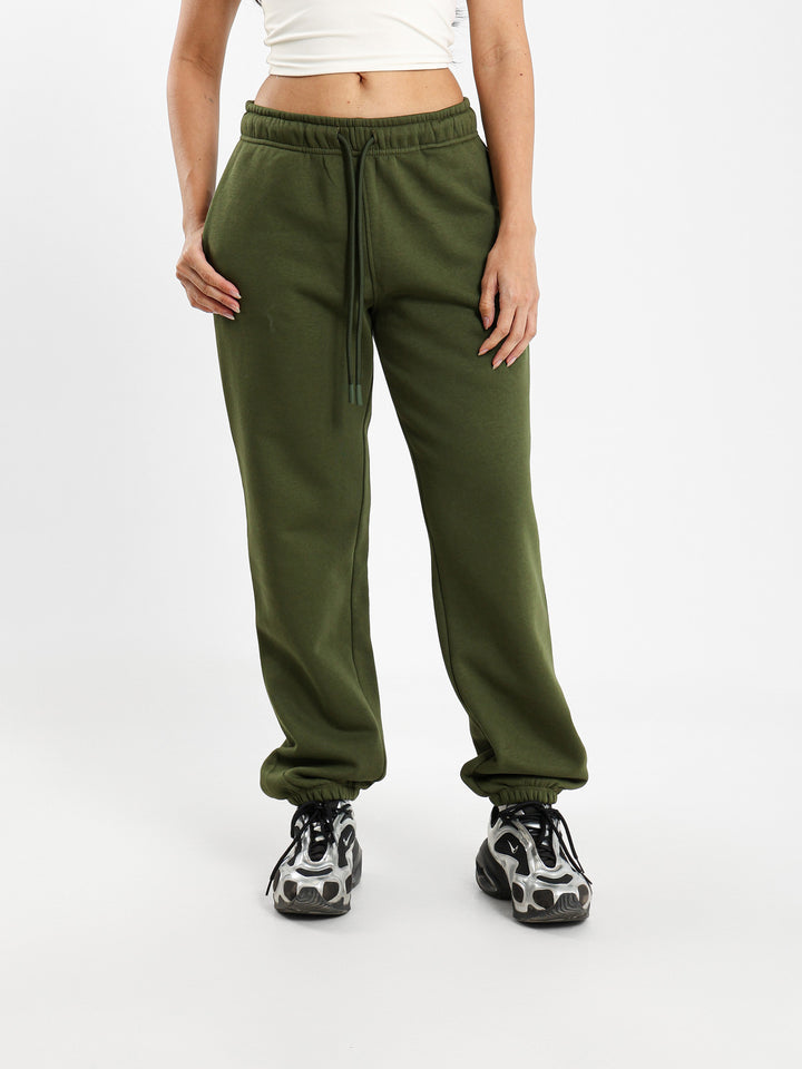 Basic Sweatpants With Cuffs