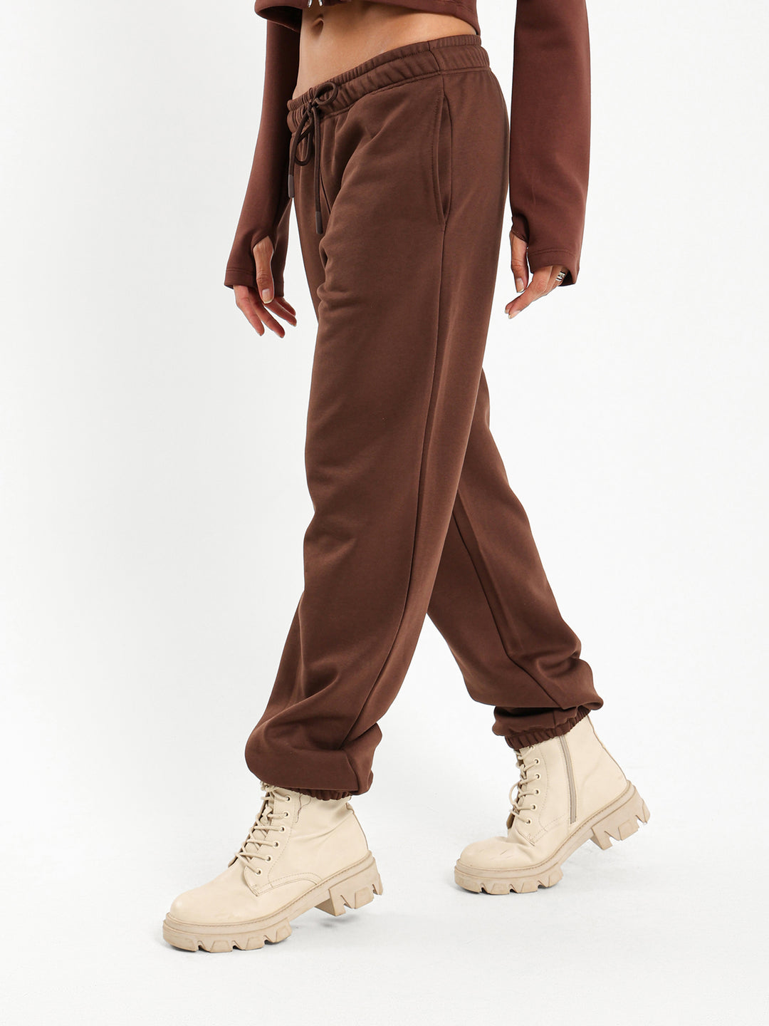 Basic Sweatpants With Cuffs