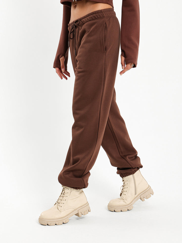 Basic Sweatpants With Cuffs