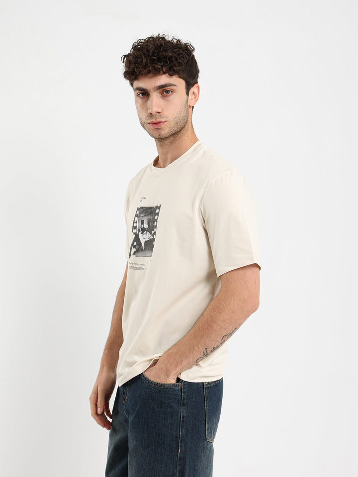 Camera Film Print T-Shirt
