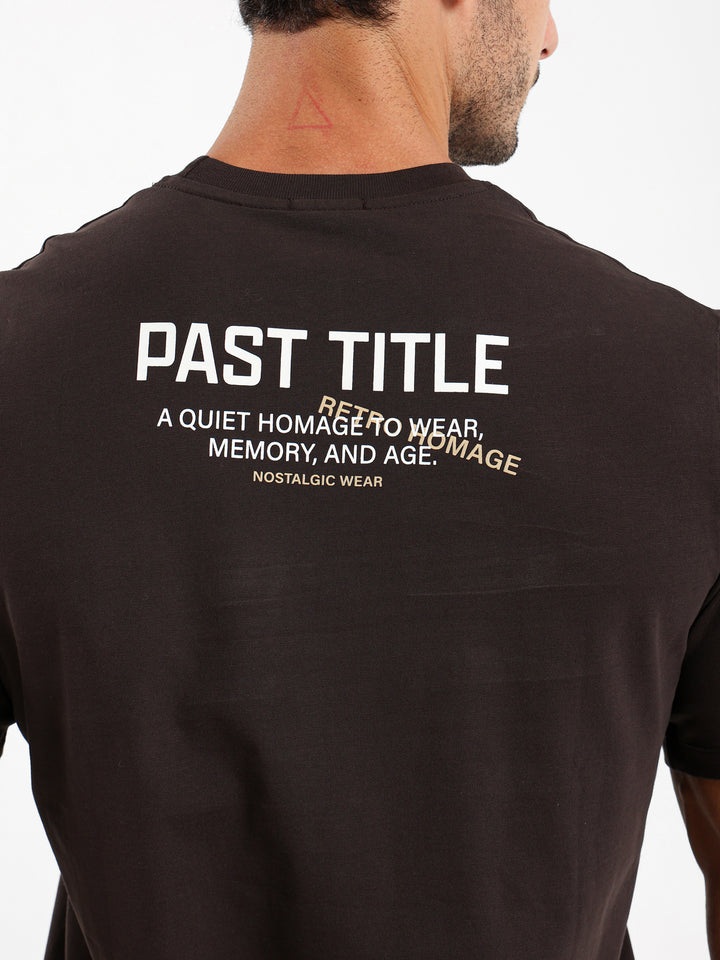 Past Title Graphic T-Shirt