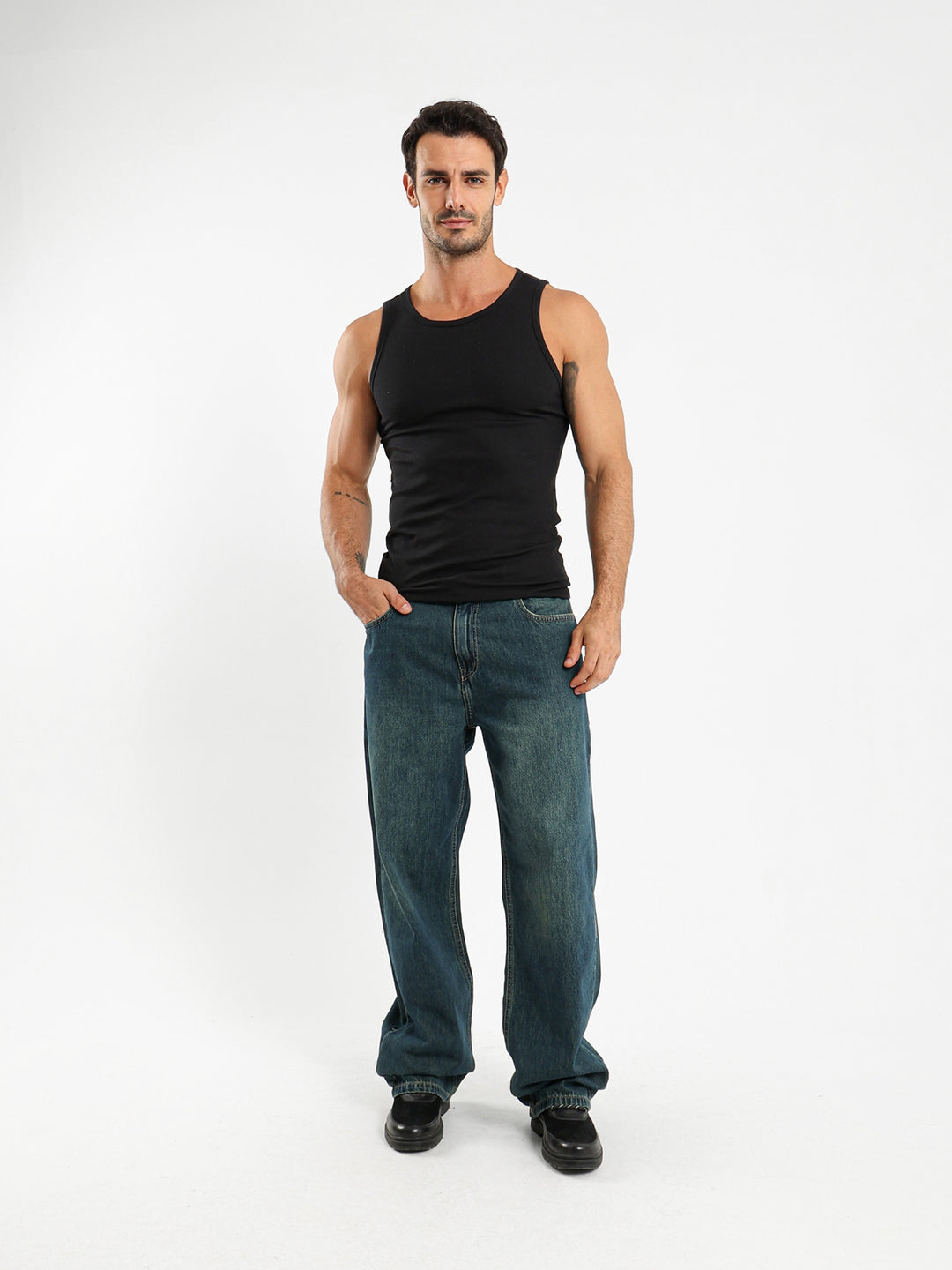 Straight Leg Jeans