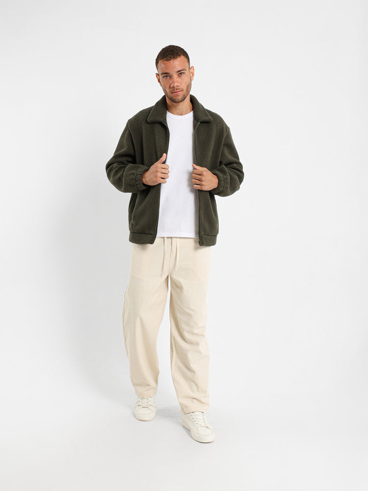 Oversized Teddy Jacket