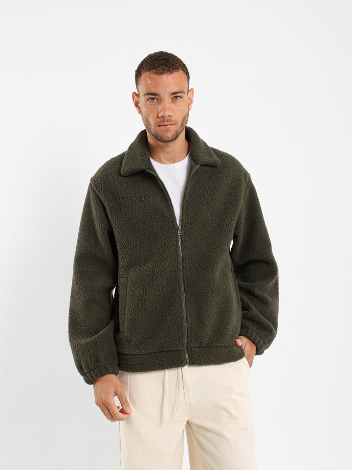 Oversized Teddy Jacket