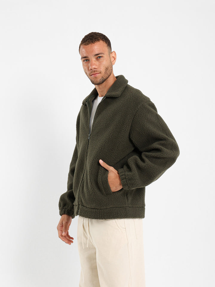 Oversized Teddy Jacket
