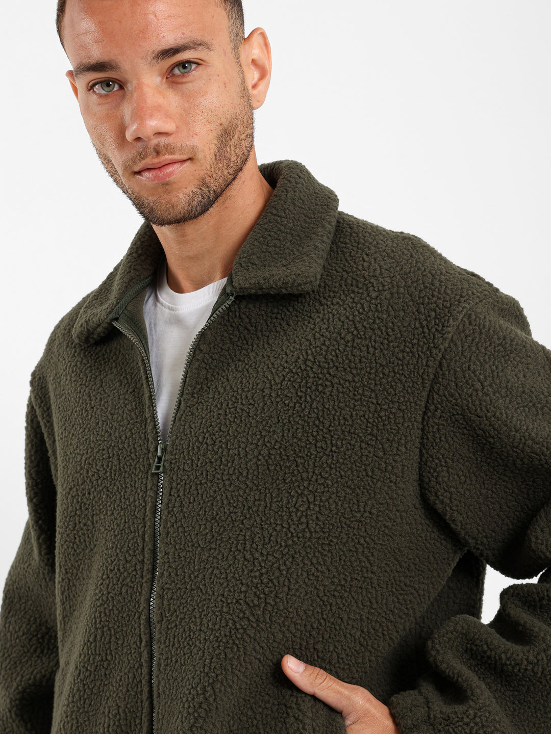 Oversized Teddy Jacket