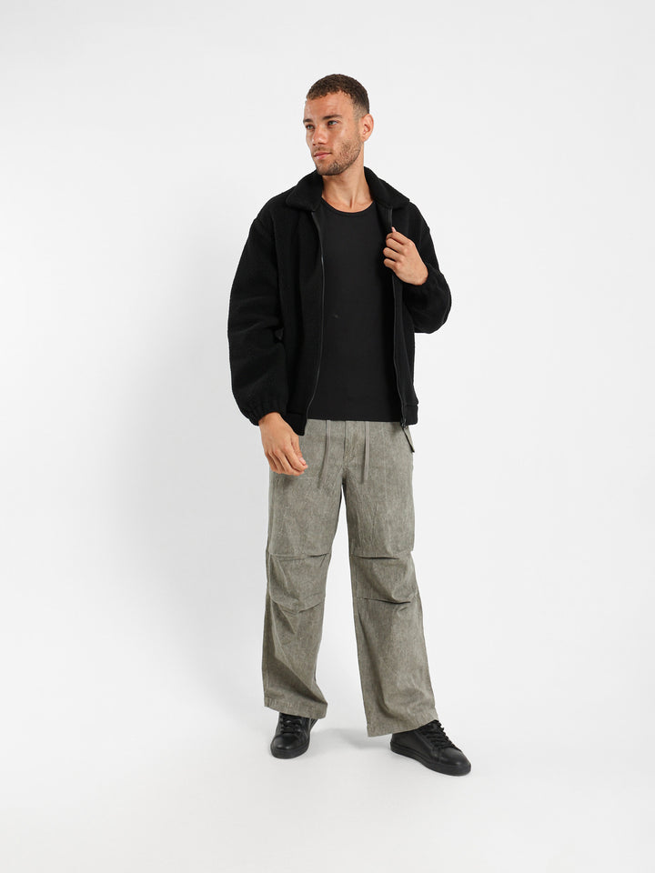 Oversized Teddy Jacket