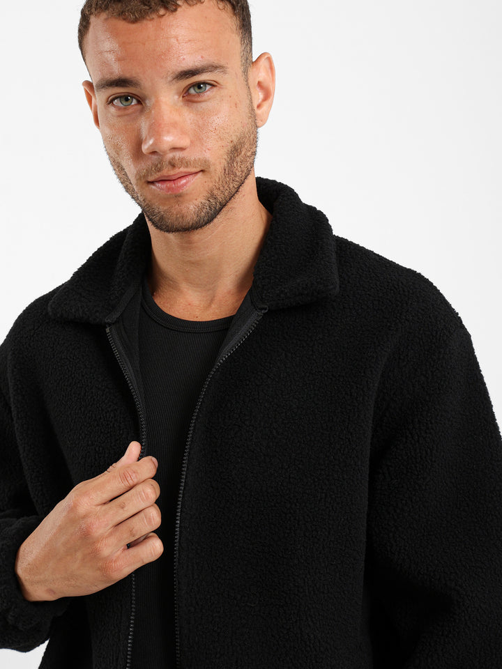 Oversized Teddy Jacket