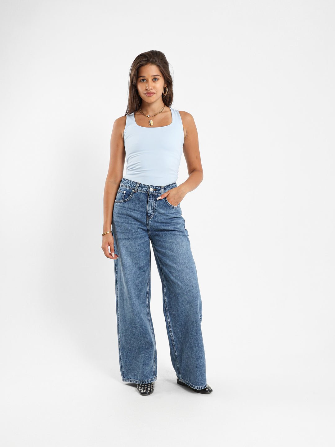 Basic Square Neck Top