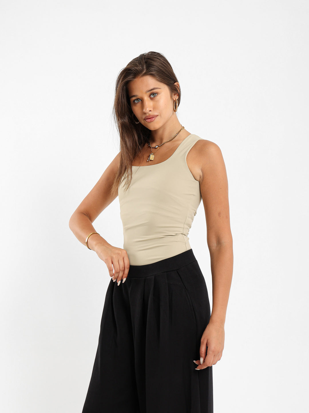 Basic Square Neck Top