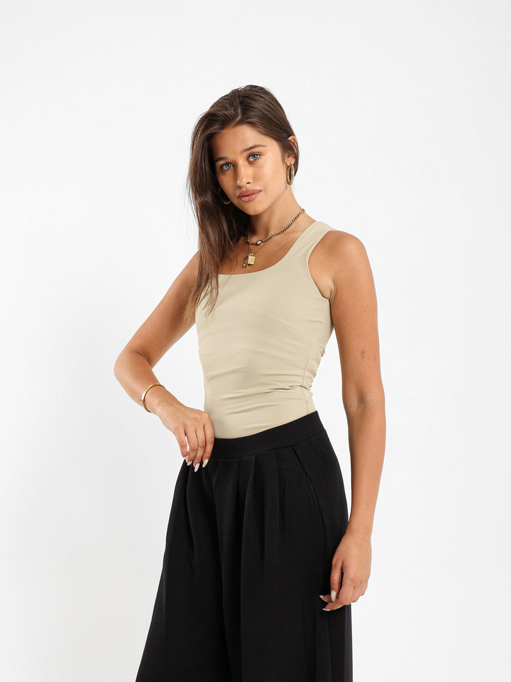 Basic Square Neck Top