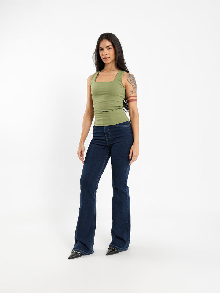 Basic Square Neck Top